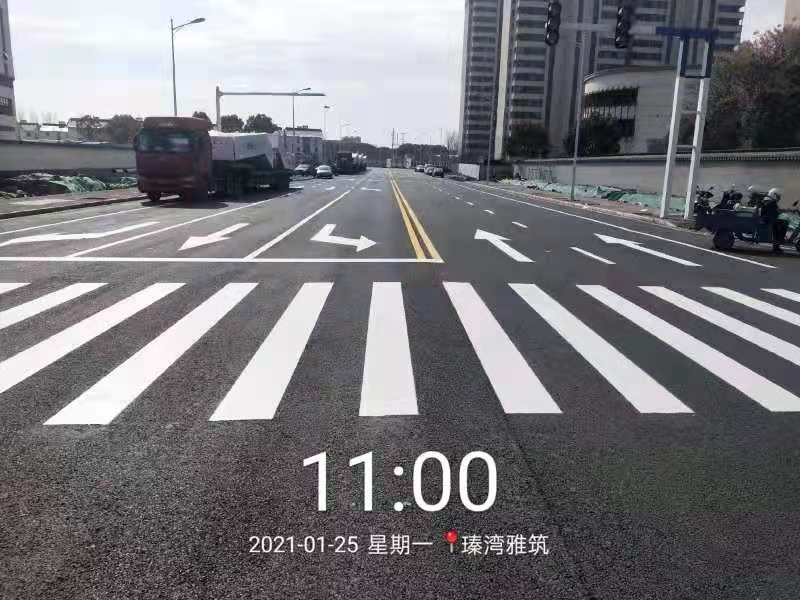 道路劃線熱熔標線施工方案，道路標線停車位施工方案